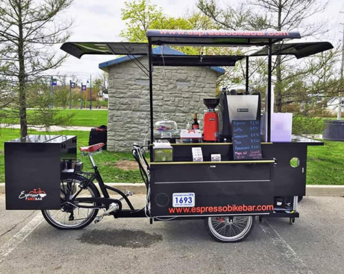 Tallboy Espresso Bike wedding package